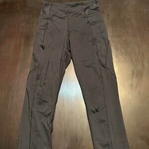 Black bally sportswear leggings